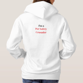 Kapuzenpullover für Frauen - Pet Safety Crusader Hoodie