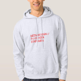 Kapuzenpullover Herrenpullover Hoodie Hoody grau
