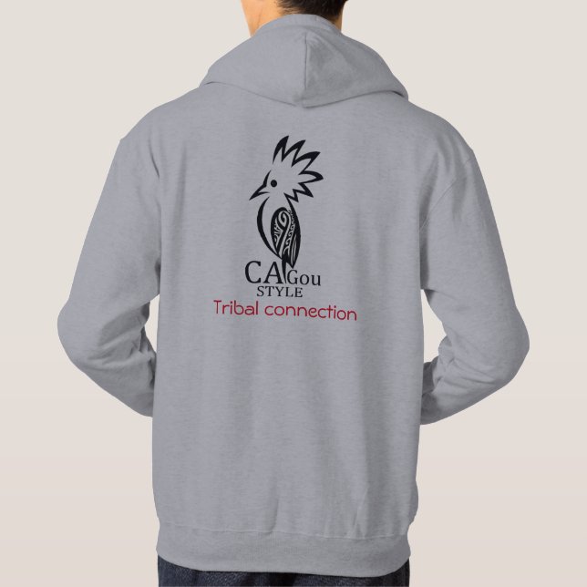 Kapuzenpullover Hoodie (Rückseite)