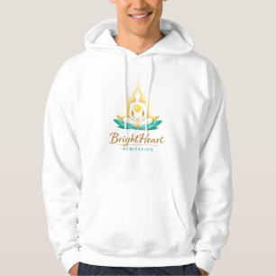 Kapuzenpullover mit Brightheart-Meditations-Logo Hoodie