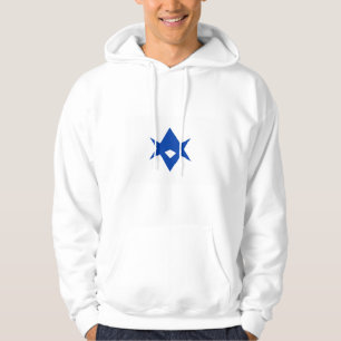 Kapuzenpullover mit Flagge von Toyota City, Japan Hoodie