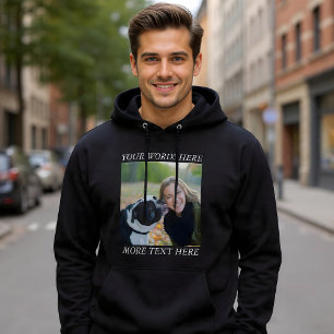 Kapuzenpullover mit Foto-Upload und individuellem Hoodie