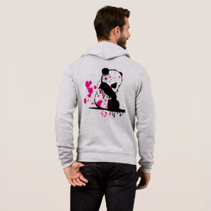 Kapuzenpullover mit Reißverschluss für Herren Hoodie