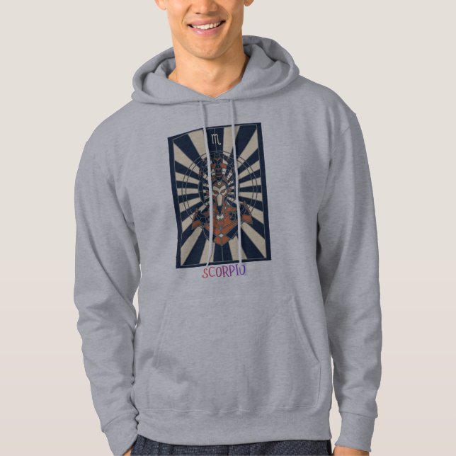Kapuzenpullover Sweatshirts Geburtstag Horoskop St (Vorderseite)