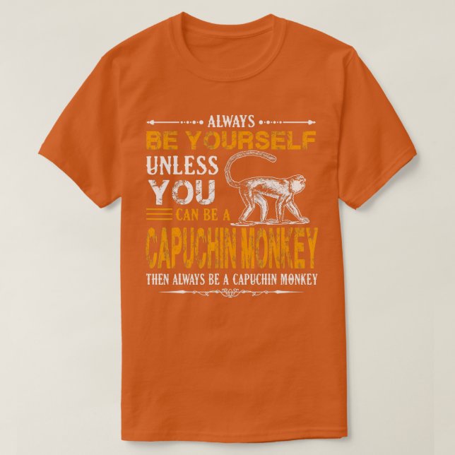 Kapuzineraffin Kapuzineraffin T-Shirt (Design vorne)