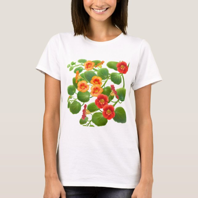 Kapuzinerkäse-Reben T-Shirt (Vorderseite)