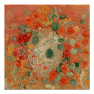 Kapuzinerkresse von Odilon Redon Poster