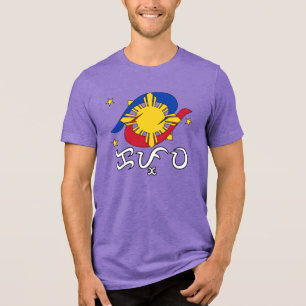 Kapwa (Baybayin-Schrift) Tri-Blend Shirt