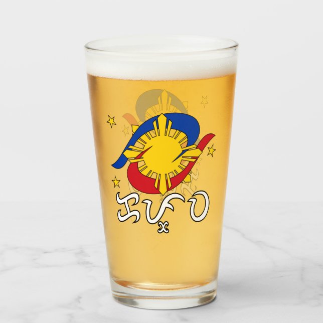Kapwa (Baybayin script) Glas (Vorne (Gefüllt))