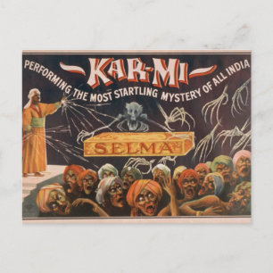 Kar-Mi, Vintages Theater "Selma" Postkarte