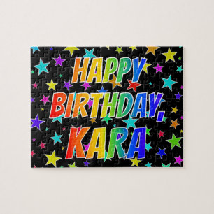 "KARA" First Name, Fun "HAPPY BIRTHDAY"