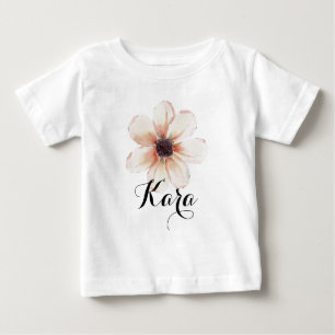 Kara Name Baby Mädchen Reveal Neugeborenes Rosa Bl T-shirt