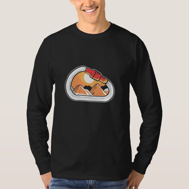 Karabiner Bergsteiger T-Shirt (Vorderseite)