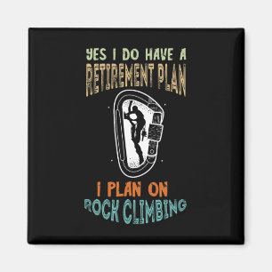 Karabiner Rock Climbing Ruhestandsplan Fels klette Magnet