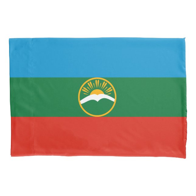 Karachay Cherkessia Flag Kissenbezug (Vorderseite)