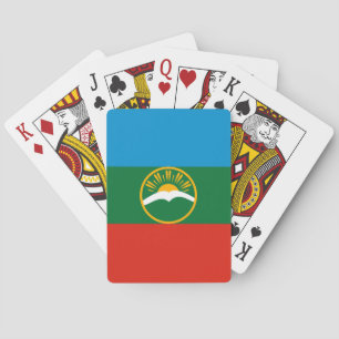 Karachay Cherkessia Flag Spielkarten