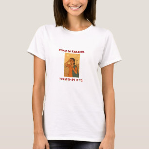 Karachi Girl in the Heat - Relaisfähiges grafische T-Shirt