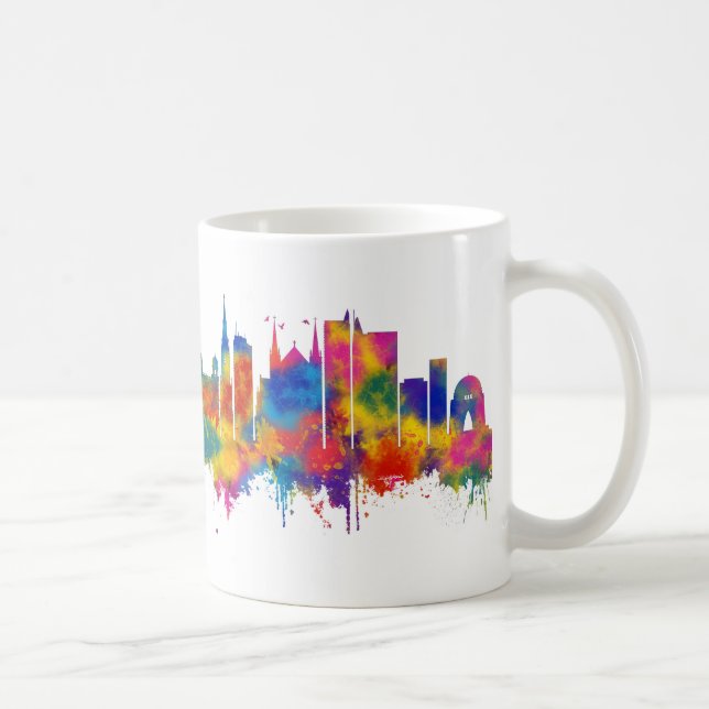 Karachi Pakistan Skyline Kaffeetasse (Rechts)