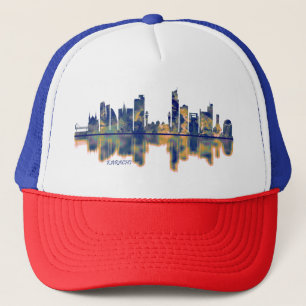Karachi Skyline Truckerkappe