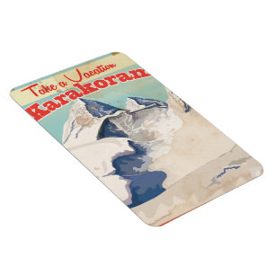 Karakoram Vintages Urlaubspaket Magnet