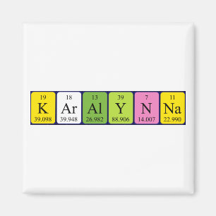 Karalynna Periodenmagnet Magnet