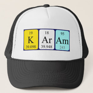 Karam Periodenname Truckerkappe