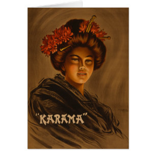 Karama Japanese Geisha Oiran Girl Courtesan