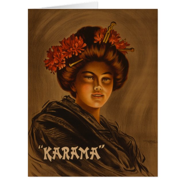 Karama: Japanische Romance Geisha-Schauspielerin (Vorderseite)