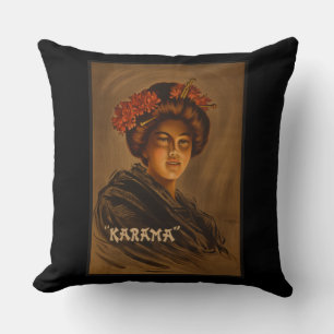 Karama: Japanische Romance Geisha-Schauspielerin Kissen