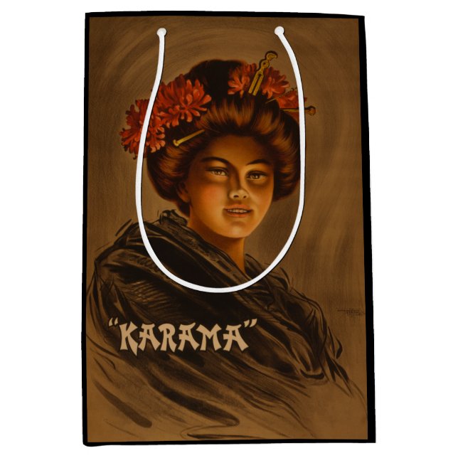 Karama: Japanische Romance Geisha-Schauspielerin Mittlere Geschenktüte (Vorderseite)