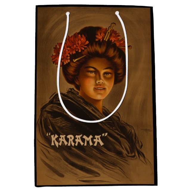 Karama: Japanische Romance Geisha-Schauspielerin Mittlere Geschenktüte (Vorderseite)