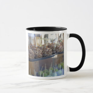 Karamelläpfel, Pioneer Square, Seattle, Tasse