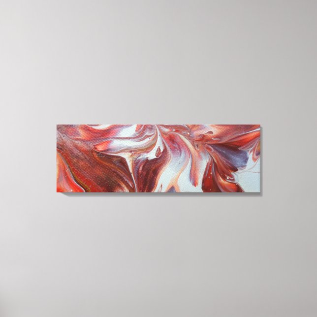 Karamellbonbons auf einer gespaltenen Leinwand 36x (Vorderseite)