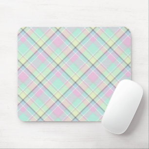 Karamellfarbenmuster geprüft. mousepad