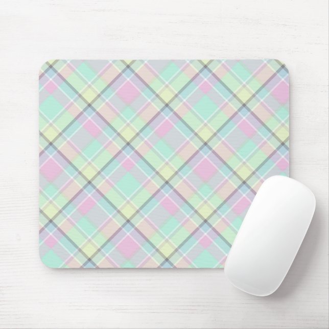 Karamellfarbenmuster geprüft. mousepad (Mit Mouse)