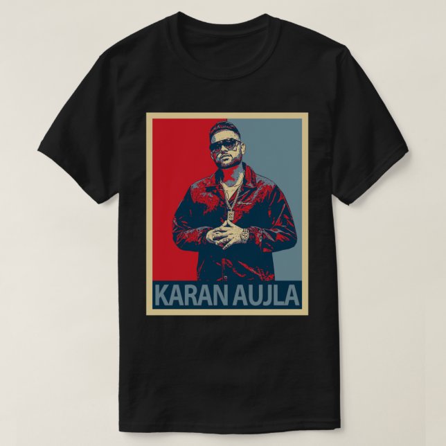 karan aujla Lightweight Hoodie T-Shirt (Design vorne)