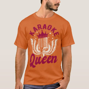 Karaoke Bar Party Company Party Women Singin T-Shirt