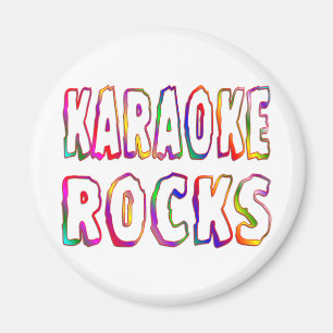 Karaoke-Felsen Magnet