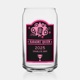 Karaoke-Gewinner Dosenglas