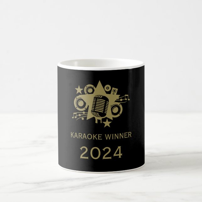 Karaoke-Gewinner Kaffeetasse (Mittel)