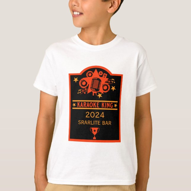 Karaoke-Gewinner T-Shirt (Vorderseite)