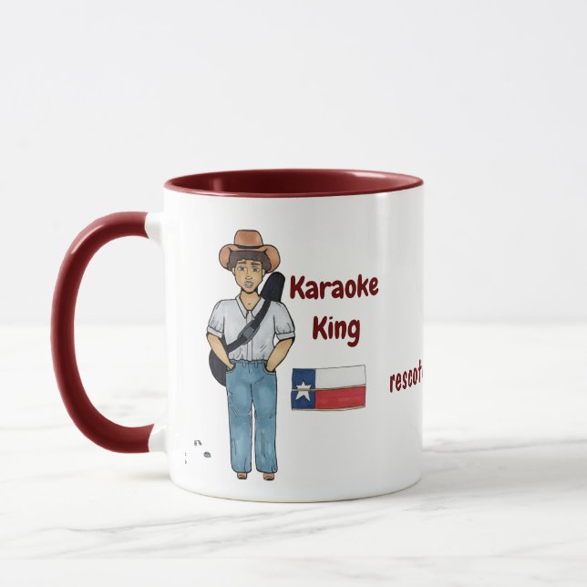 Karaoke King Tasse (Links)
