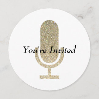 Karaoke-Party Einladung