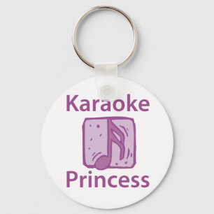 Karaoke Princess Schlüsselanhänger
