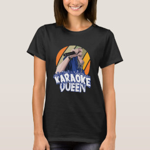 Karaoke Queen Singing Matching T-Shirt