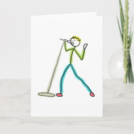 Karaoke Singing Stickman Karte