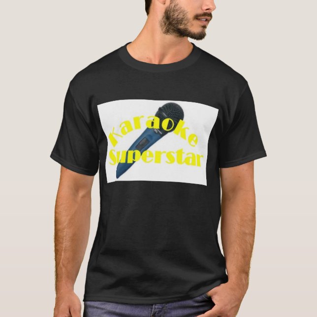 Karaoke-Superstar T-Shirt (Vorderseite)