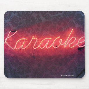 Karaoke-Zeichen Mousepad
