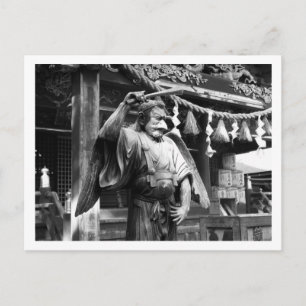 Karasu-tengu, Mount Takao: Japan Postkarte