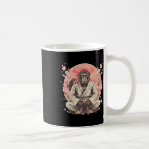 Karate-Affe Jiu-Jitsu Mma Kampfsport Sakura Ki Kaffeetasse